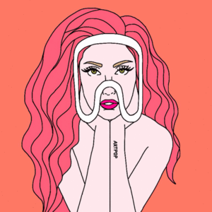 Lady Gaga GIF. Artiesten Lady gaga Golf Gifs Golvend Rode loper Oscars 2015 Intake gesprek Oscars rode loper 