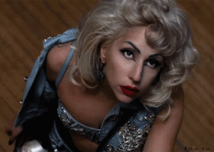 Lady Gaga GIF. Artiesten Lady gaga Gifs Omgaan Trouwen met de nacht 