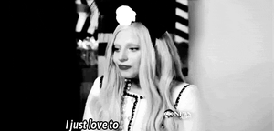 Lady Gaga GIF. Artiesten Lady gaga Gifs Oscars 2015 Geluid van de muziek 