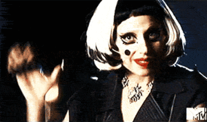 Lady Gaga GIF. Muziek Artiesten Lady gaga Gifs Vreemd 