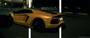 Lamborghini GIF. Voertuigen Vervoer Geel Lamborghini Gifs Auto&amp;#39;s Exotisch Luxe Terugslaan Aventador Vlammen 
