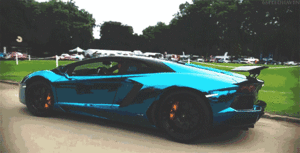 Lamborghini GIF. Sport Voertuigen Blauw Lamborghini Gifs Auto&amp;#39;s Exotisch Aventador Chroom Lp760 