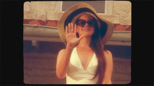 Lana Del Rey GIF. Artiesten De beste Gifs Lana del rey Verbazingwekkend Glimlach Perfect Mooi Verlegen Best wel 