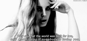 Lana Del Rey GIF. Artiesten Tv Zwart wit Gifs Lana del rey 