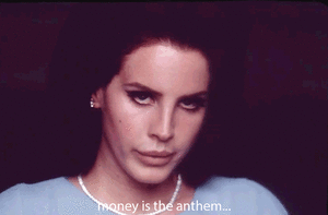 Lana Del Rey GIF. Artiesten Gifs Lana del rey Bubbels Tropico 