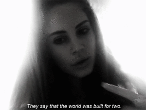 Lana Del Rey GIF. Artiesten Tong Gifs Lana del rey Hollywood Zwang 