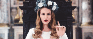Lana Del Rey GIF. Artiesten Gifs Lana del rey Born to die Zombieespecial1 