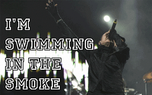 Linkin Park GIF. Artiesten Linkin park Gifs Bw Zwart en wit 