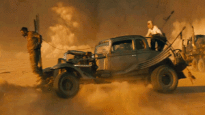 Mad Max GIF. Bioscoop Films en series Gifs Mad max Knipperen Flash 