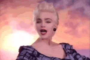 Madonna GIF. Artiesten Vogue Madonna Gifs 90s Muziekvideo 