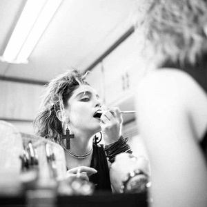 Madonna GIF. Artiesten Madonna Gifs Tand Beret 