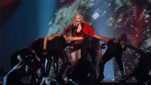 Madonna GIF. Artiesten Madonna Armbanden Zonnebril Gifs Fotoshoot Madge 