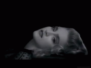 Madonna GIF. Artiesten Madonna Gifs Klassiek Zwart en wit 