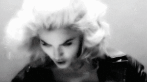 Madonna GIF. Artiesten Madonna Mia Gifs Nicki minaj Knal Music Geef me al uw woon 