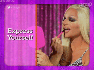Madonna GIF. Artiesten Vogue Madonna Gifs Lachend Glimlachen Naakt Zwart en wit 