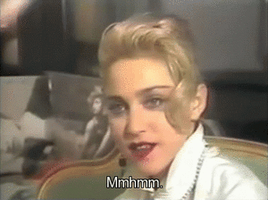 Madonna GIF. Artiesten Madonna Gifs 1985 Molly meldrum 