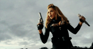 Madonna GIF. Artiesten Lady gaga Madonna Gifs Hollywood Muziekvideo Flexibele 