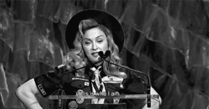Madonna GIF. Artiesten Madonna Gifs Animatie Zwart en wit Muziekvideo Mdna Girl gone wild Music 