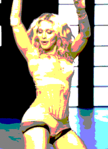 Madonna GIF. Artiesten Madonna Gifs Klassiek Zwart en wit 