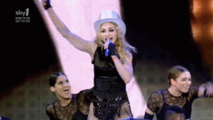 Madonna GIF. Dansen Artiesten Madonna Gifs Glimlachen Like a virgin 