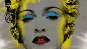Madonna GIF. Artiesten Madonna Gifs Viering Mr brainwash 