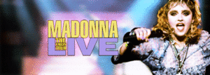 Madonna GIF. Artiesten Madonna Zonnebril Gifs &amp;#39;80 Zwart en wit Fotoshoot 