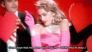 Madonna GIF. Artiesten Madonna Gifs De look Me against the music 