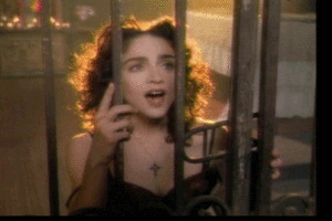 Madonna GIF. Artiesten Madonna Gifs Onhandig &amp;#39;80 Wanhopig op zoek naar susan Oksels 
