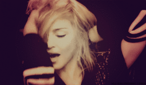 Madonna GIF. Beroemdheden Artiesten Madonna Gifs Geanimeerde Knal Pictogram Legende Giffer 