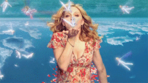 Madonna GIF. Artiesten Roken Madonna Gifs Glimlachen Brunette Sigaar Letterman 