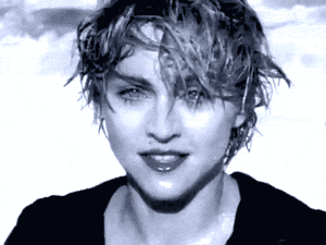 Madonna GIF. Artiesten Madonna Gifs 1985 Molly meldrum 