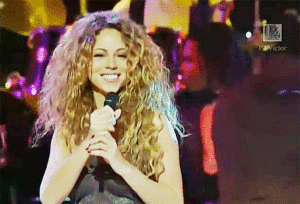 Mariah Carey GIF. Artiesten Mariah carey Gifs Fluitje 