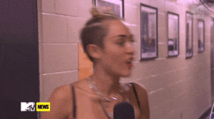 Miley Cyrus GIF. Artiesten Miley cyrus Gifs Likken Vmas Vma 2013 
