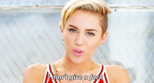 Miley Cyrus GIF. Grappig Artiesten Miley cyrus Tv Gifs Reacties Zeggen wat Kom weer 