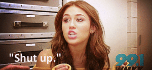 Miley Cyrus GIF. Artiesten Miley cyrus Gifs Leven Miley Verprutsen 