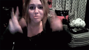 Miley Cyrus GIF. Artiesten Miley cyrus Tong Gifs 2013 Griezelig Likken Vreemd Snl 