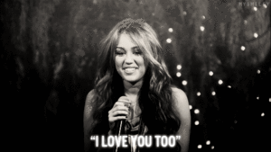 Miley Cyrus GIF. Artiesten Miley cyrus Gifs Reblog Miley 23 Miley ray cyrus Orgulho 