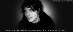 My Chemical Romance GIF. Artiesten My chemical romance Gifs Na na na lyric 