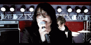 My Chemical Romance GIF. Artiesten My chemical romance Gifs Zwart en wit Gerard manier 
