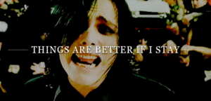 My Chemical Romance GIF. Artiesten My chemical romance Gifs B &amp;amp; w Gerard manier 