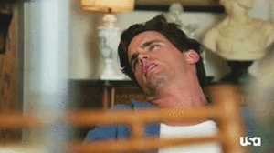 Matt Bomer GIF. Gifs Filmsterren Matt bomer Neal caffrey Christian grijs 