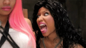 Nicki Minaj GIF. Artiesten Gifs Nicki minaj Derp Godin Sean kingston Dutty liefde Dutty 