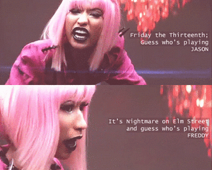 Nicki Minaj GIF. Artiesten Gifs Nicki minaj Anaconda Nyfw Alexander wang 