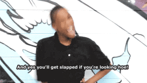 Nicki Minaj GIF. Artiesten Gifs Nicki minaj Haters gaan haten 