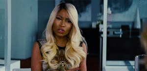 Nicki Minaj GIF. Muziek Artiesten Gifs Nicki minaj Knal Stupid hoe Roman reloaded 