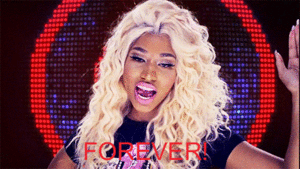 Nicki Minaj GIF. Artiesten Gifs Nicki minaj Schaduw Bet awards 