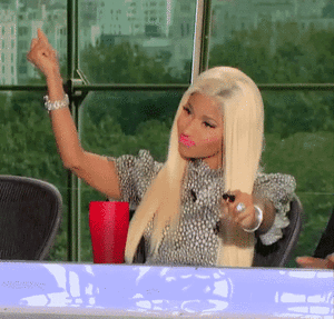 Nicki Minaj GIF. Artiesten Gifs Nicki minaj Dans Ja American idol Hell yeah 