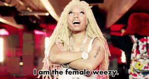 Nicki Minaj GIF. Artiesten Gifs Nicki minaj 