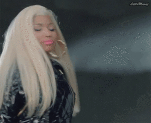 Nicki Minaj GIF. Artiesten Makeup Gifs Nicki minaj 