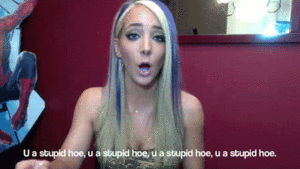 Nicki Minaj GIF. Artiesten Gifs Nicki minaj Geen Nicki Hell no 